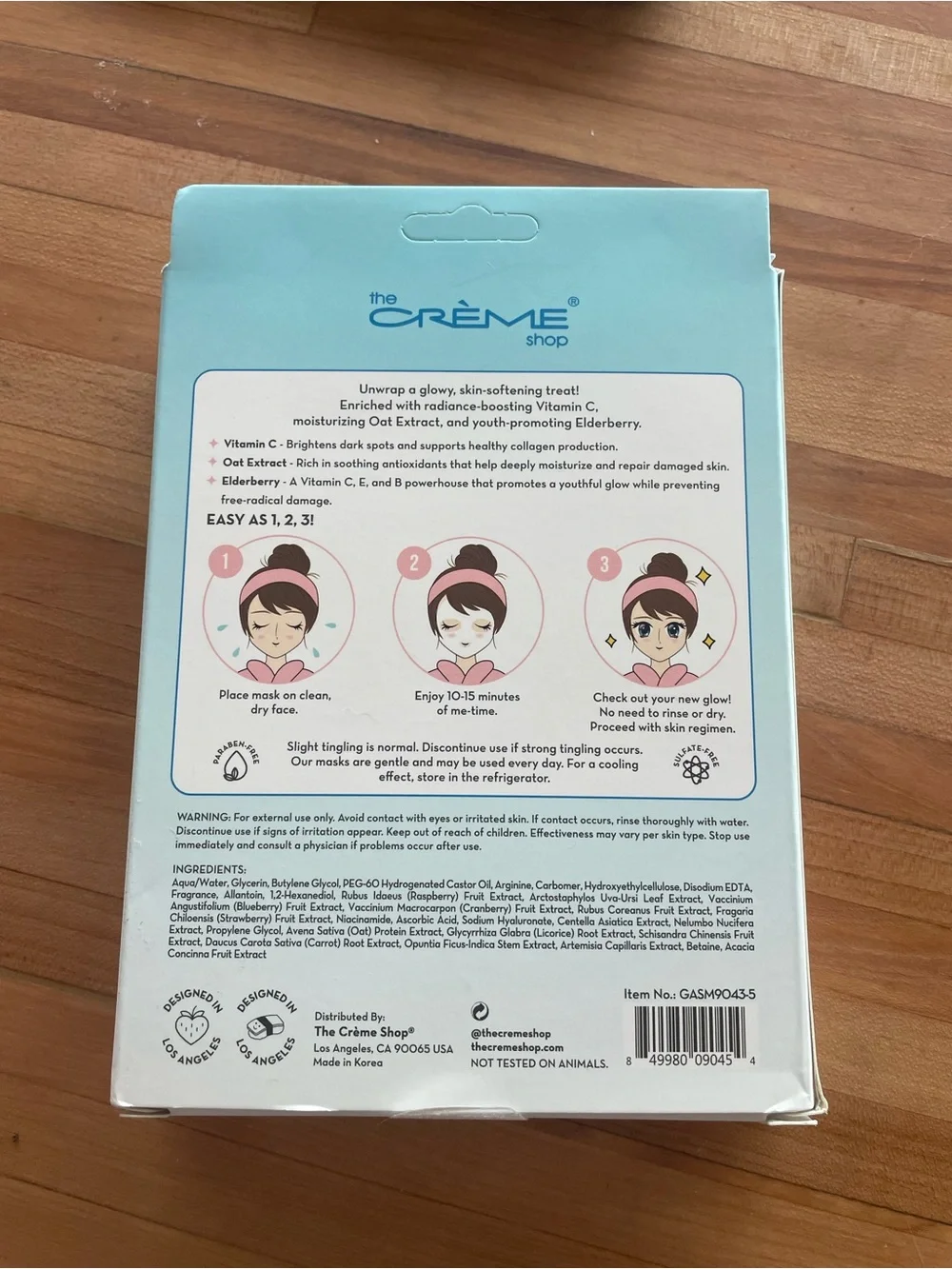 The Creme Shop nwt crème